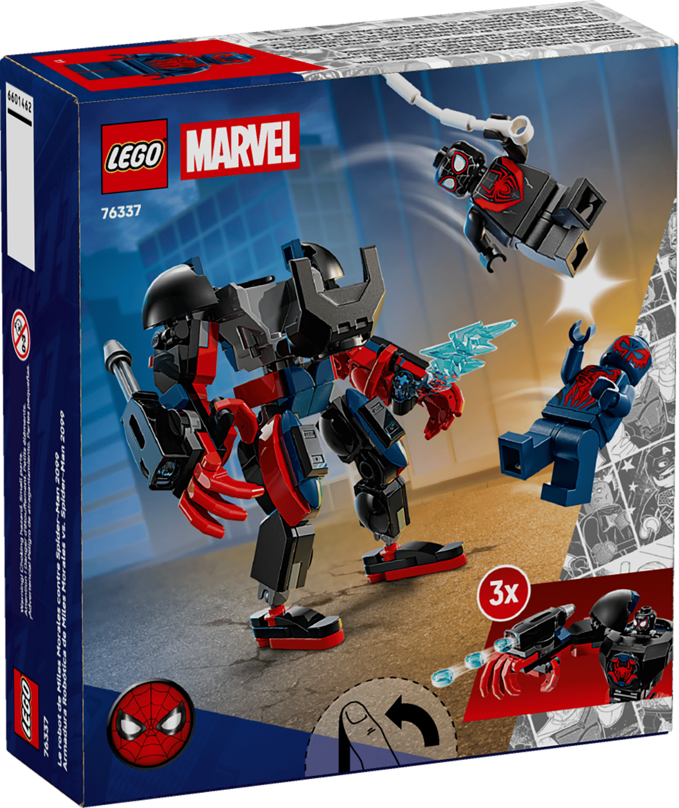 Miles Morales Mech vs. Spider-Man 2099