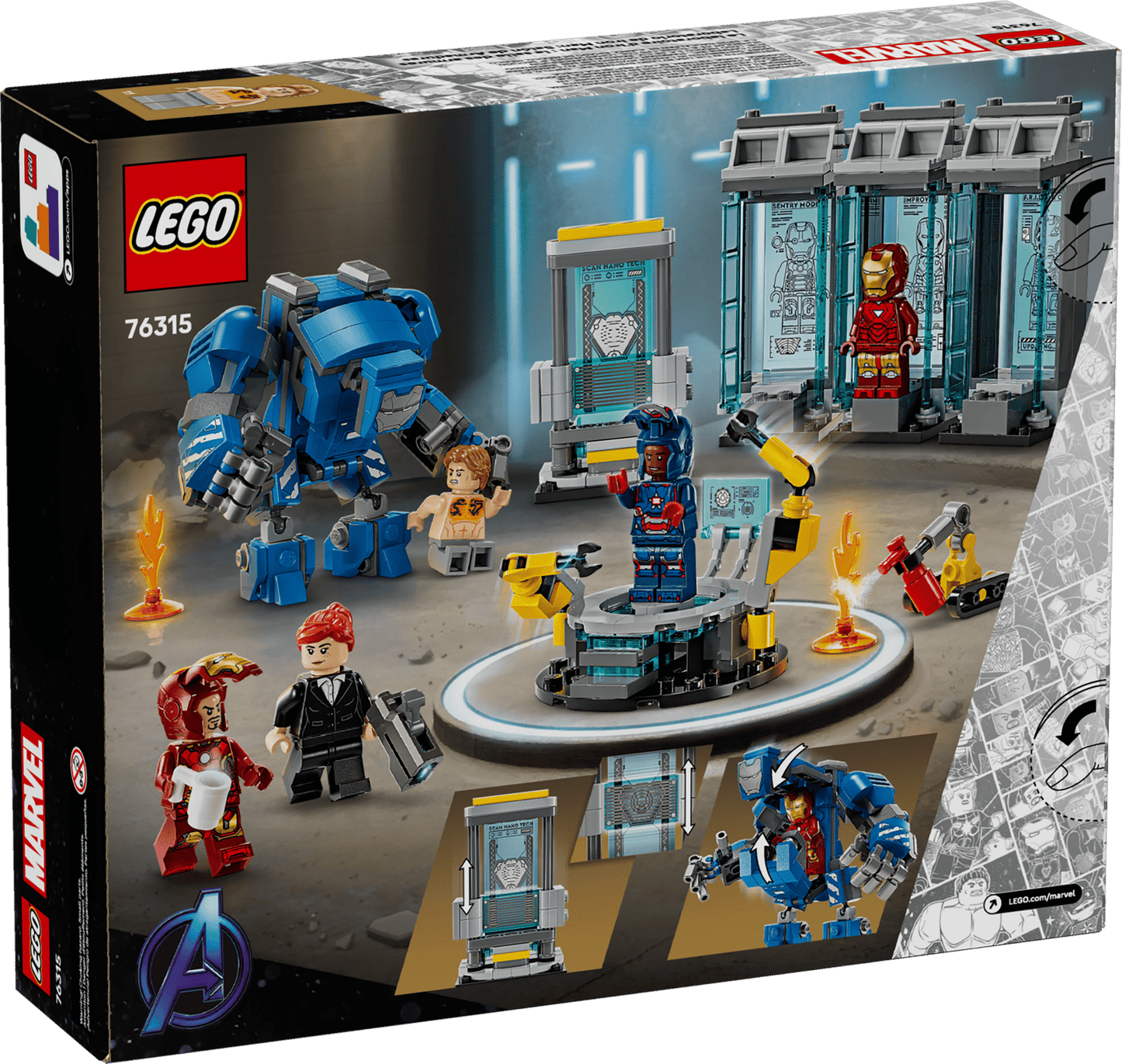 Iron Man's Laboratory: Hall of Armor