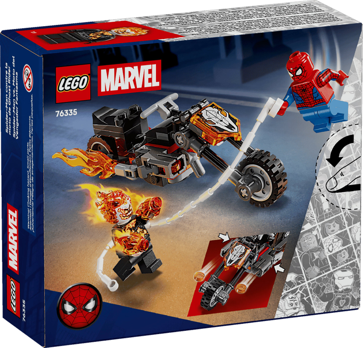 Spider-Man vs. Ghost Rider Motorcycle