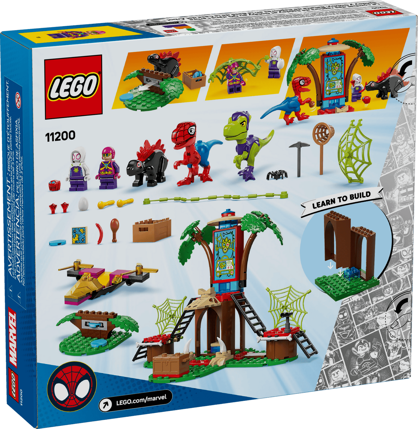 Spidey and Gobby's Raptor Battle at Tree House HQ