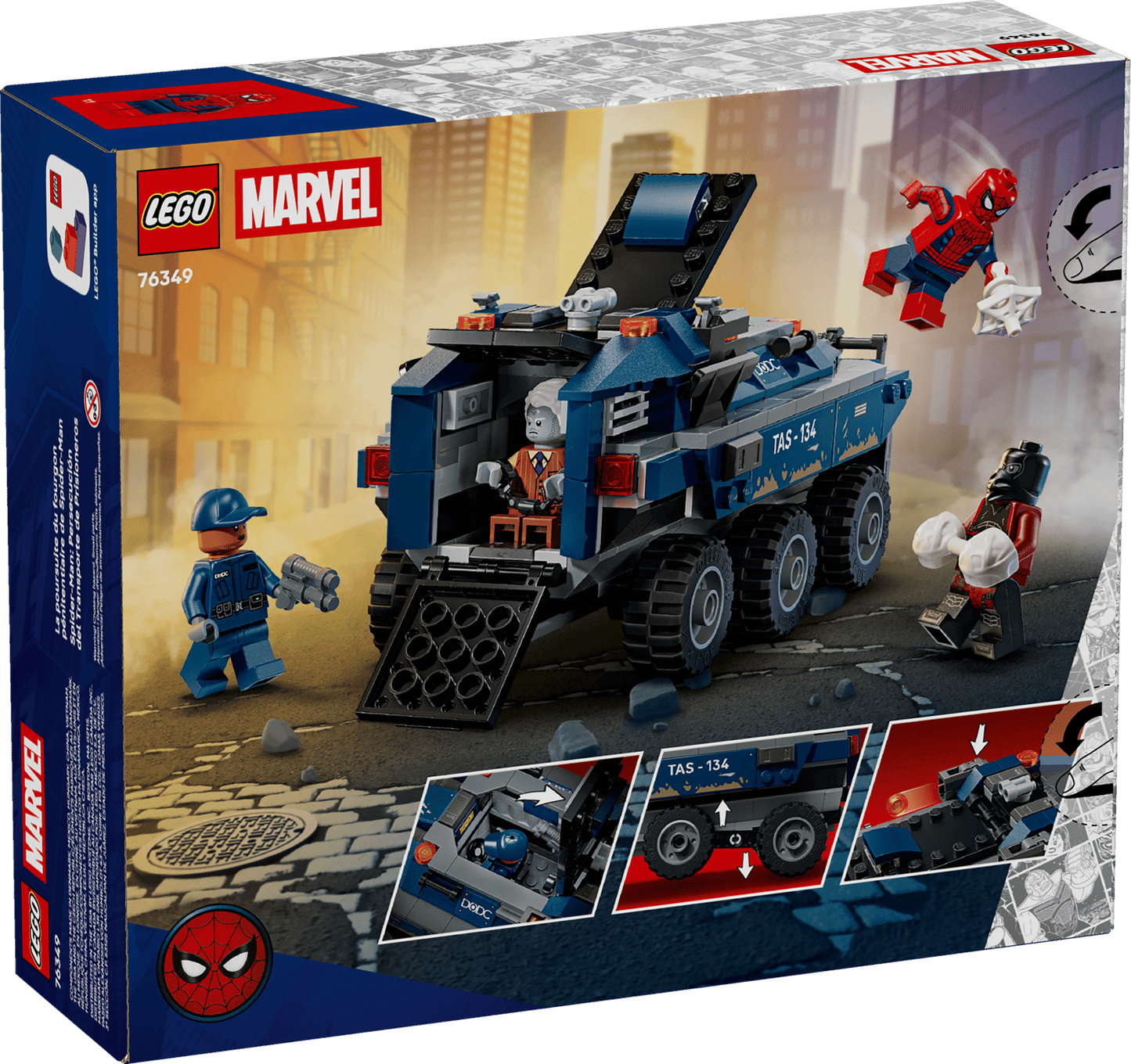 Spider-Man Prison Transport Chase