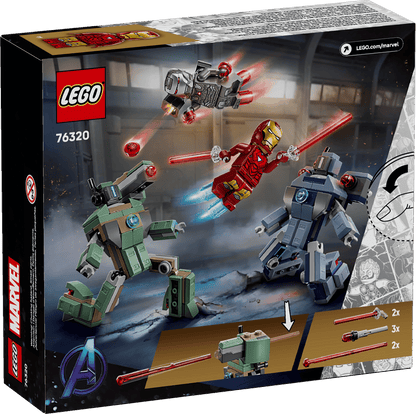 Iron Man & War Machine vs. Hammer Drones