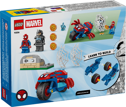 Spidey on his Motorcycle vs. Rhino