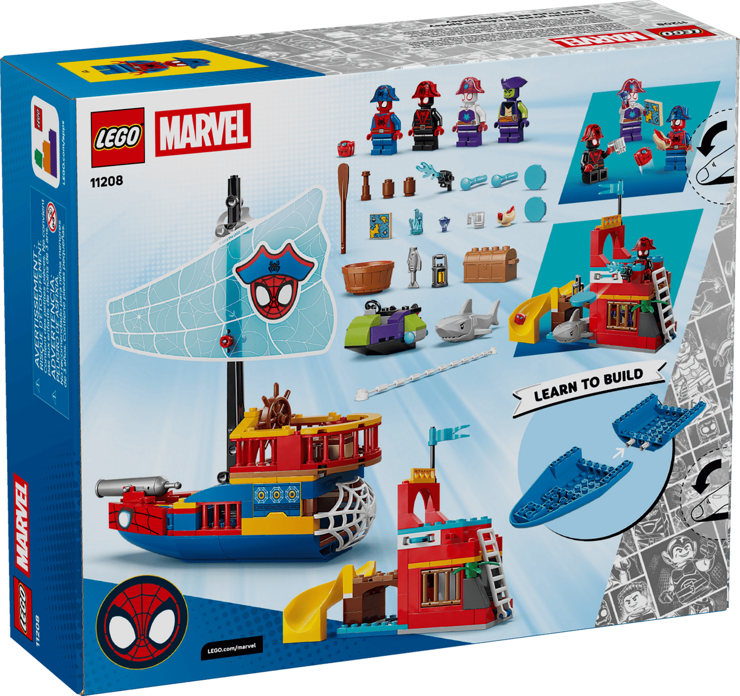 Team Spidey Pirate Ship