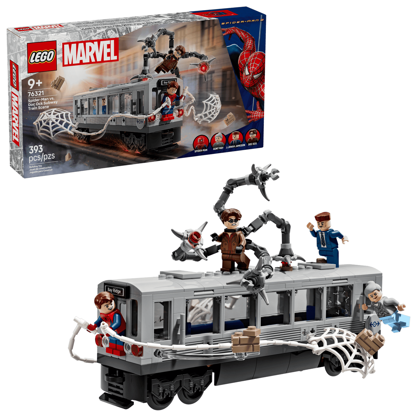 Spider-Man vs. Doc Ock Subway Train Scene