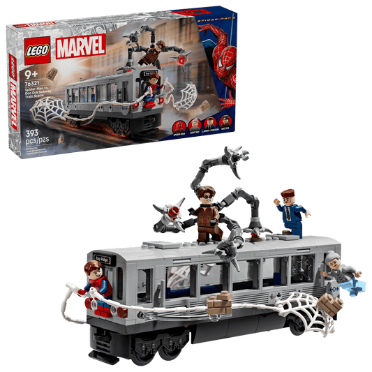 Spider-Man vs. Doc Ock Subway Train Scene