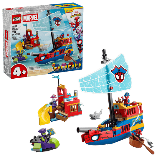 Team Spidey Pirate Ship
