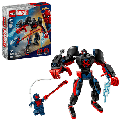 Miles Morales Mech vs. Spider-Man 2099