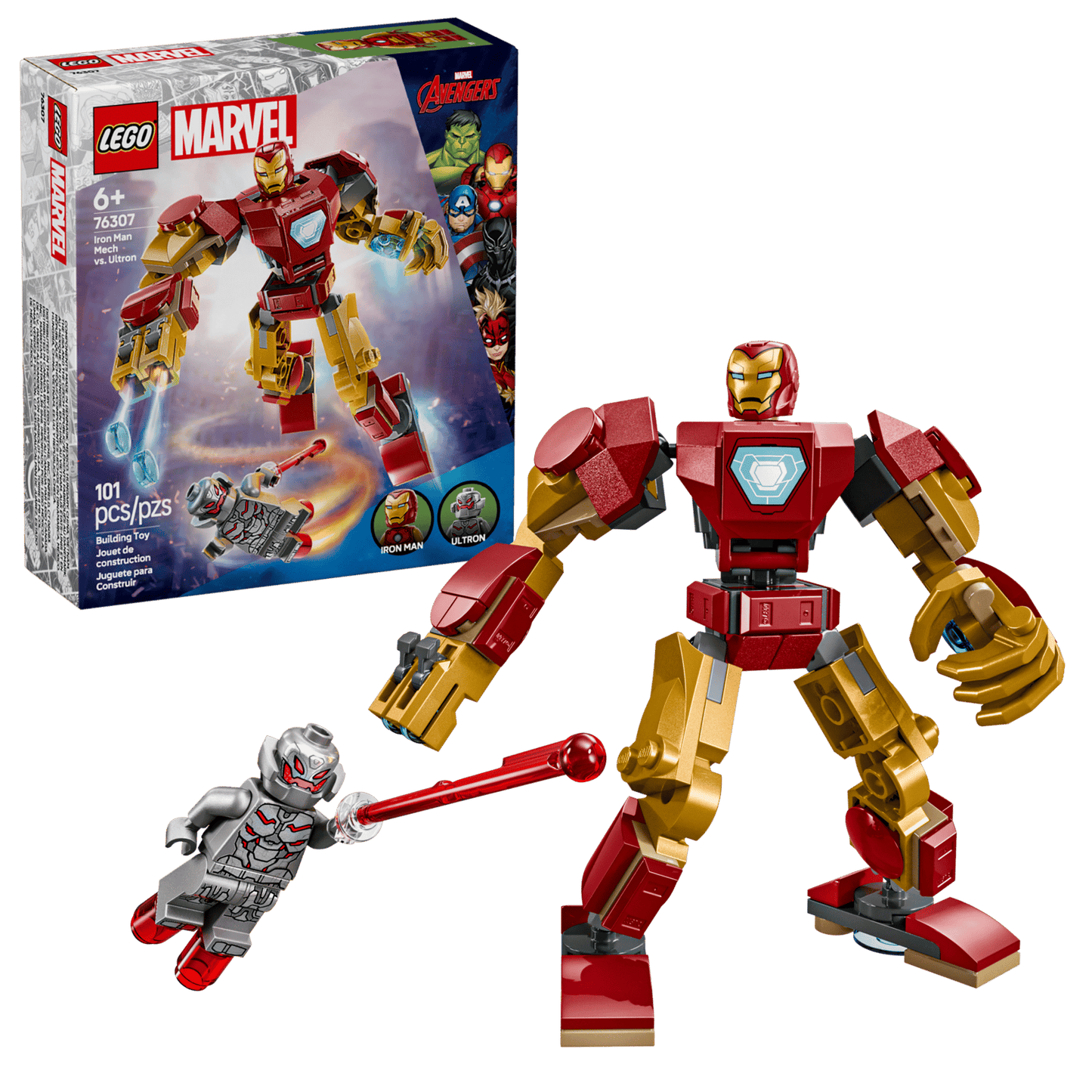 Iron Man Mech vs. Ultron