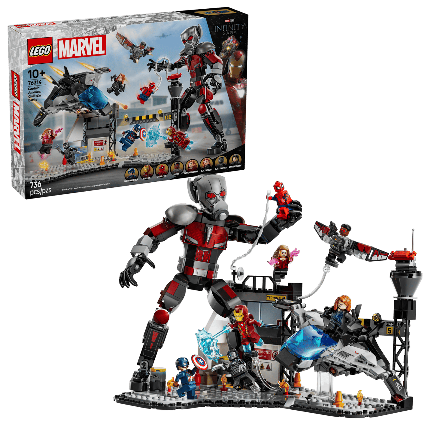 Captain America: Civil War Action Battle