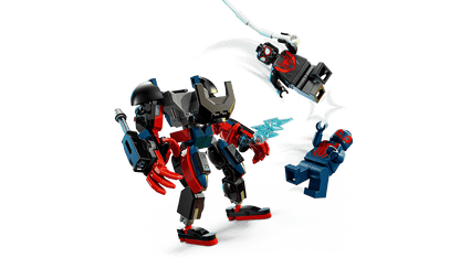 Miles Morales Mech vs. Spider-Man 2099