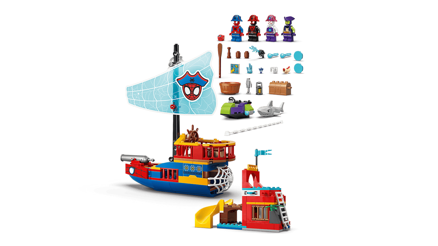 Team Spidey Pirate Ship