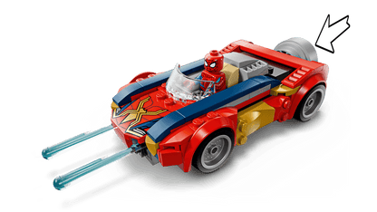 Spider-Man Car vs. Venomized Wolverine