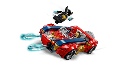 Spider-Man Car vs. Venomized Wolverine