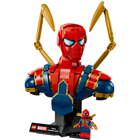 Iron Spider-Man Bust